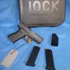 Glock, G43X, Sub-Compact, 9mm, 3.41" Barrel, Black, Polymer Frame, 10rounds.