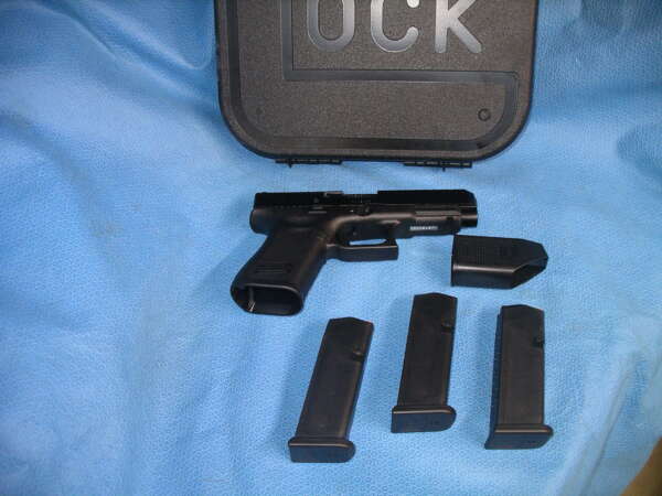 GLOCK, 49 M.O.S., TALO Exclusive, Striker Fired, Semi-automatic, Polymer Frame Pistol, Full Size,