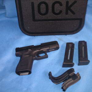 Glock, G44, Compact, 22lr, Pistol, 10+1 Rounds, 4.02" Barrel,