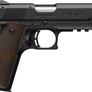 BROWNING 1911-22 22LR FS - 4.25" MATTE BLACK/BROWN GRIPS