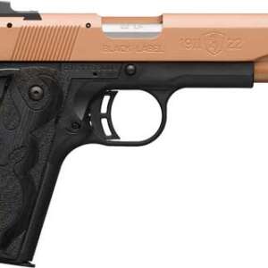 BROWNING 1911-22 BLACK LABEL - 22LR 4.25" FS BLACK/COPPER