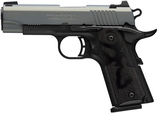 BROWNING 1911-380 BLACK LABEL - 380ACP 3.58"CMP 8RD NTN LGTS* - Image 2