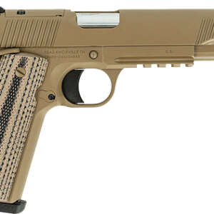 TISAS 1911 DUTY B45RDG 45ACP - 5" THREADED BBL 8RD FDE