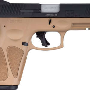 TAURUS G3 9MM 15-SHOT 3-DOT - ADJ. TAN/BLACK POLYMER