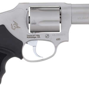 TAURUS 650 357MAG 3" FIXED - 5-SHOT SS RUBBER