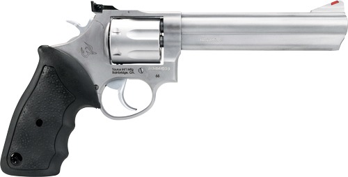 TAURUS 66 357MAG 6" AS 7-SHOT - MATTE STAINLESS STEEL RUBBER - Image 2