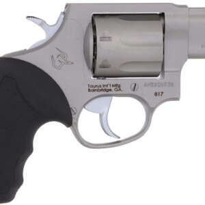 TAURUS 817 38SPL 2" FIXED - 7-SHOT SS RUBBER