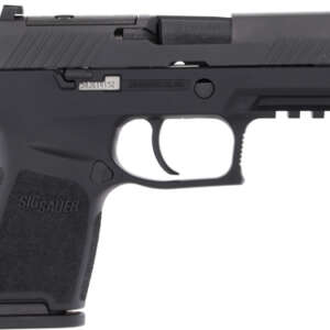 SIG P320 9MM 3.9" SIGLITE - STRIKER OR (2)10RD BLACK STEEL