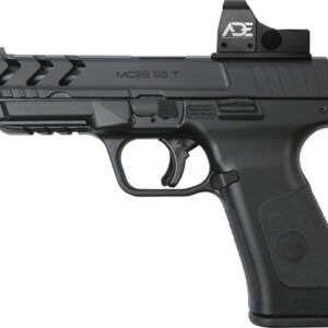 GIRSAN MC28SA 9MM ADJ. SGT - W/OPTIC 17-SHOT BLACK POLY