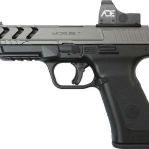GIRSAN MC28SA 9MM ADJ. SGT - W/OPTIC 17-SHOT TWO TONE POLY
