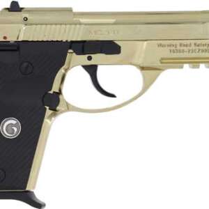 GIRSAN MC14T SOLUTION 380ACP - GOLD W/ G10 GRIP TIPUP 13RD