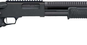 MOSSBERG 590R TACTICAL 12GA - 18.5" 6RD ADJ STK CYL