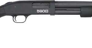 MOSSBERG 590S 12GA 18.5" 9RD - 1.75"-3" MATTE BLUE SYNTHETIC