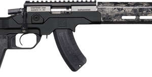 CHRISTENSEN MPR RIMFRE 22LR - 16" CF/CHASSIS BLACK ADJ FLDG