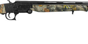 ATI NOMAD SGS SINGLE SHOT 20GA - 3" 23" W/RAIL CAMO SYNTHETIC