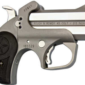 BOND ARMS ROUGH N ROWDY - 45LC/410 2.5" 3" BBL SS RUBR