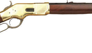 CIMARRON 1866 YELLOWBOY 44SP - 20" OCTAGON BRASS/BLUED WALNUT