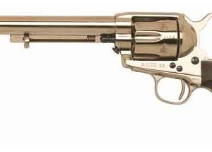 CIMARRON CAVALRY SCOUT 45LC - FS 7.5" POLISHED NICKEL/WALNUT