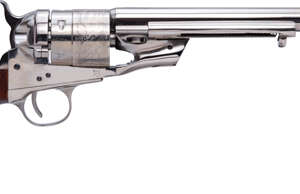 CIMARRON 1860 RICHARDS-MASON - TYP2 45LC 8" FS NICKEL WALNUT