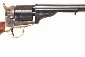 CIMARRON 1872 OPEN TOP NAVY - 38SPL 7.5" FS CC/BLUED WALNUT