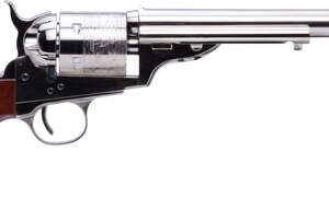 CIMARRON 1872 OPEN TOP ARMY - 45LC 7.5" FS NICKEL WALNUT