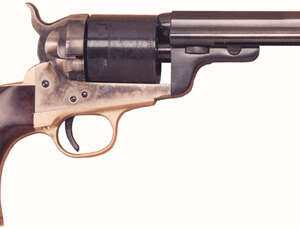 CIMARRON 1860 RICHARDS-MASON - 38SPL 5.5" FS CC/BLUED WALNUT