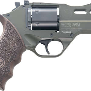CHIAPPA RHINO 30SA 357MAG - 3" ADJ. SIGHT ODG/WALNUT