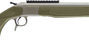 CVA SCOUT TD V3 350 LEGEND 20" - STAINLESS/OD GREEN SYNTHETIC