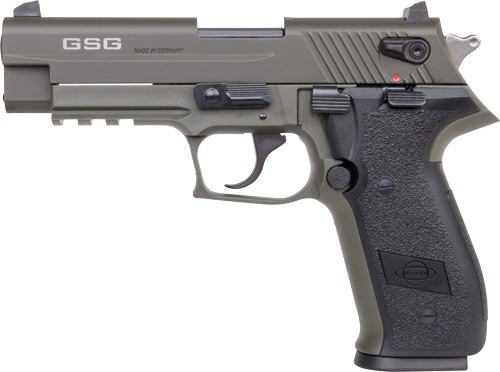 GERMAN SPORT FIREFLY 22LR - 4" FS 10RD NON-THREADED GREEN