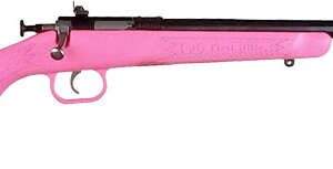 CRICKETT RIFLE G2 22LR - BLUED/PINK SYNTHETIC