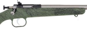 CRICKETT RIFLE G2 22LR GREEN - SYNTHETIC/BLACK WEB STAINLESS