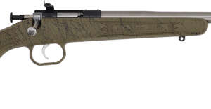CRICKETT RIFLE G2 22LR TAN - SYNTHETIC/BLACK WEB STAINLESS
