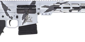 GLFA AR10 RIFLE 308 WIN 18" - NIT BBL 10RD PURSUIT SNOW CAMO
