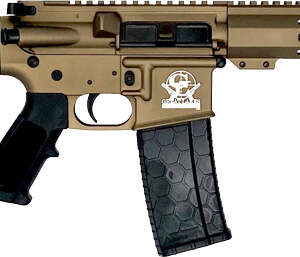 GLFA AR15 PISTOL 223 WYLDE - 7.5" NITRIDE BARREL BRONZE