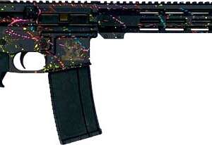 GLFA AR15 SPLATTER 223 WYLDE - 16" 1:8 NIT BBL BLACK