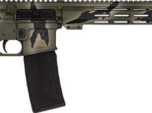GLFA AR15 RIFLE 223 WYLDE - 16" S/S BBL PURSUIT GREEN CAMO