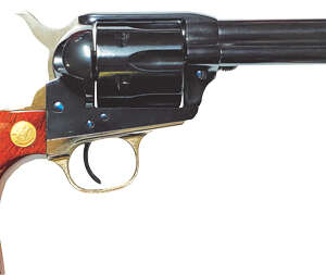 CIMARRON PISTOLEER 45LC - FS 4.75" BLUED/N.BACKSTRAP WAL