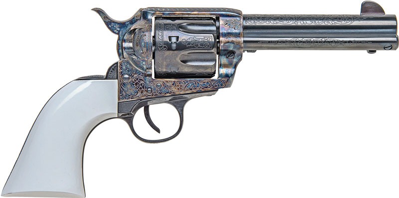 TRADITIONS 1873 SA REVOLVER - 45LC BILL TILGHMAN CC/WALNUT