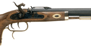 TRADITIONS TRAPPER PISTOL 50 - CAL PERCUSSION BLUED/HARDWOOD