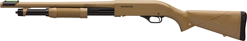 WINCHESTER SXP DEFENDER 12GA - 3" 18" CYLINDER FDE SYNTHETIC - Image 2