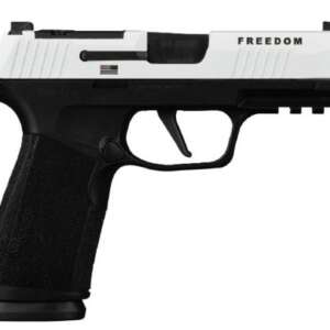 SIG P365X MACRO 9MM 3.7" - FREEDOM (2)17RD WHITE/BLACK