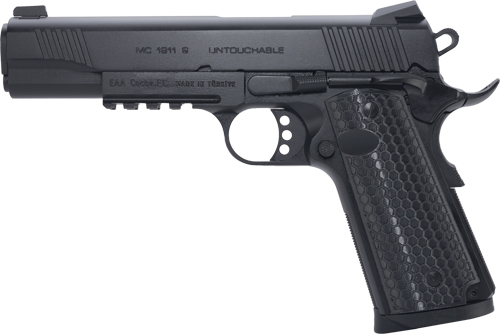 GIRSAN MC1911 UNTOUCHABLE GOVT - 45ACP G10 GRIP 8RD BLACK - Image 2