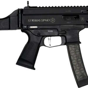 GRAND POWER STRIBOG SP9A3 9MM - 8" BBL 30 RD MAG W/BRACE BLK