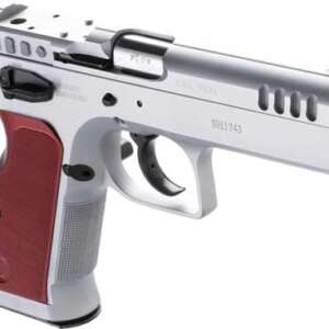 TANFOGLIO STOCK II OR 9MM - 4.45" 17RND CHROME/CHROME
