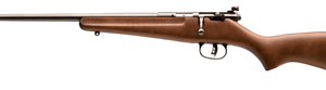 SAVAGE RASCAL YOUTH SINGLESHOT - 22LR LH ACCU TRIG BLUED/HWOOD