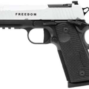 SIG 1911 X 45ACP 4.25" FREEDOM - SERIES (2)8RD G10 WHITE/BLACK