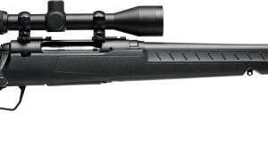 SAVAGE AXIS XP 7MM-08 20" - COMPACT W/3-9X40 BLACK/BLACK