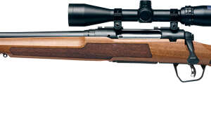 SAVAGE AXIS 2 XP 243 22" LH - W/3-9X40 MATTE/HARDWOOD