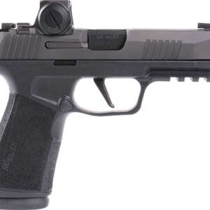 SIG P365X MACRO 9MM 3.7" - ROMEO-X (2)17RD POLYMER/BLACK