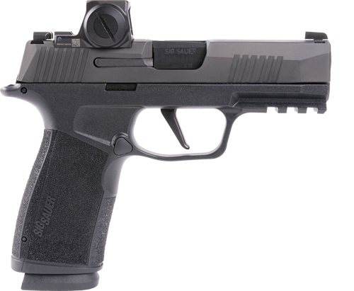 SIG P365X MACRO 9MM 3.7" - ROMEO-X (2)17RD POLYMER/BLACK